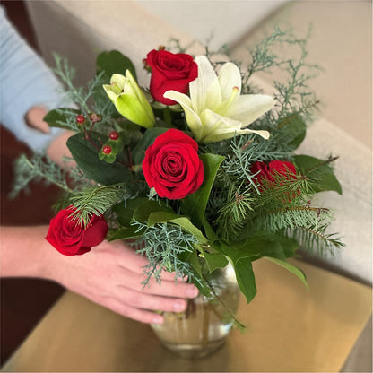 Glittering Lights Bouquet –  Serenity Floral, Lake Geneva WI