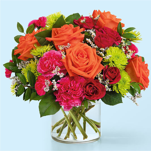 Colorful Carnival Bouquet –  Serenity Floral, Lake Geneva WI