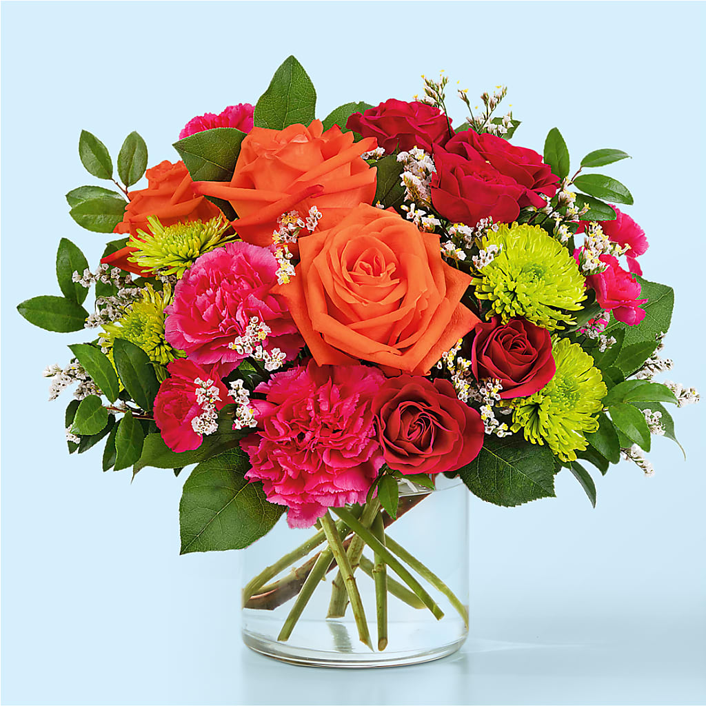 Colorful Carnival Bouquet –  Serenity Floral, Lake Geneva WI