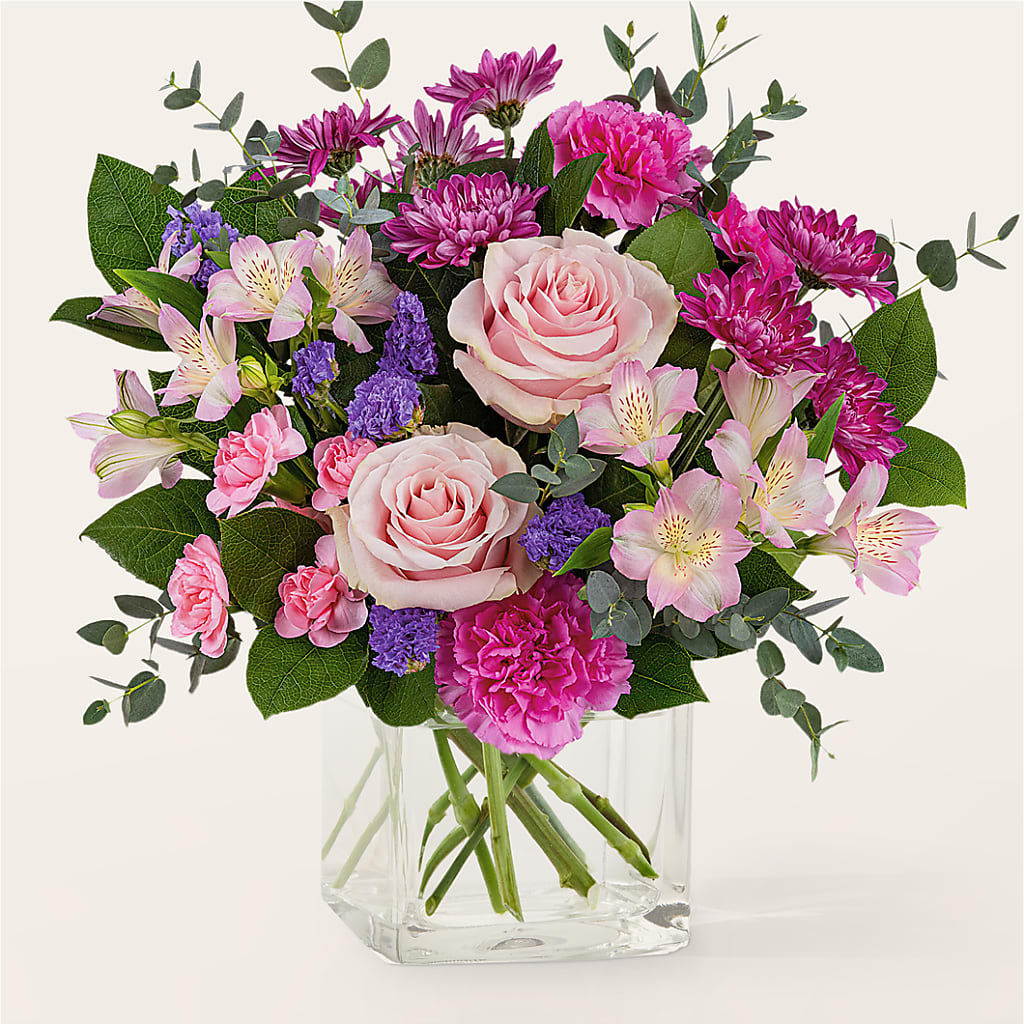 Rosy Radiance Bouquet –  Serenity Floral, Lake Geneva WI