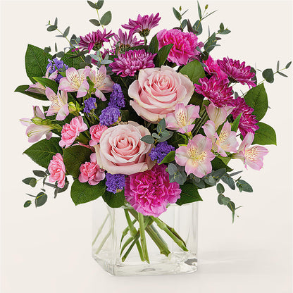 Rosy Radiance Bouquet –  Serenity Floral, Lake Geneva WI