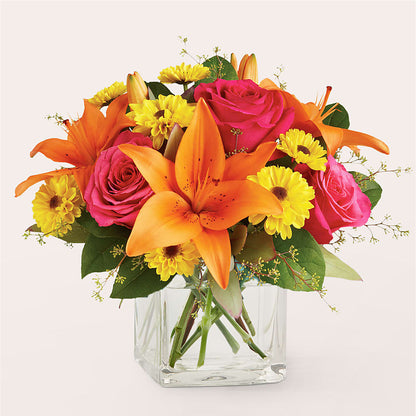 Neon Lights Bouquet –  Serenity Floral, Lake Geneva WI