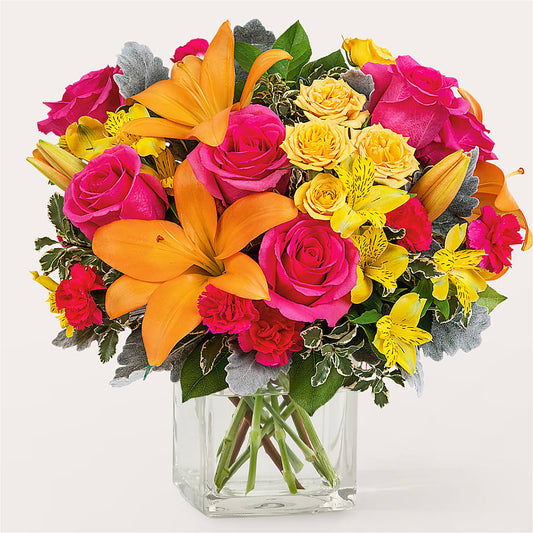 To the Tropics Bouquet –  Serenity Floral, Lake Geneva WI
