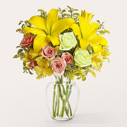Sunburst Bouquet –  Serenity Floral, Lake Geneva WI
