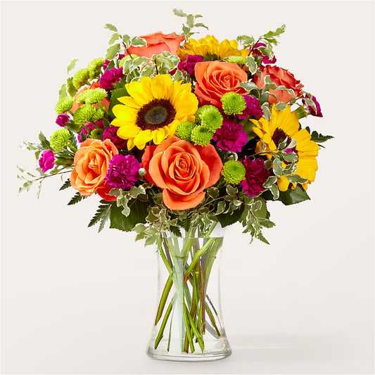 Warmth & Light Bouquet –  Serenity Floral, Lake Geneva WI