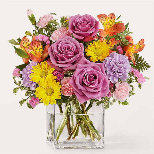 Shades of Happiness Bouquet –  Serenity Floral, Lake Geneva WI