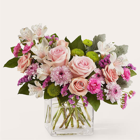 Pink Suede Bouquet –  Serenity Floral, Lake Geneva WI