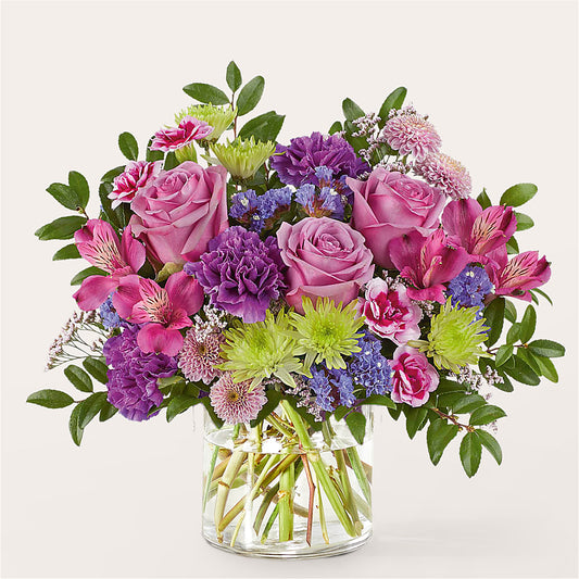 Glass Half Full Bouquet –  Serenity Floral, Lake Geneva WI