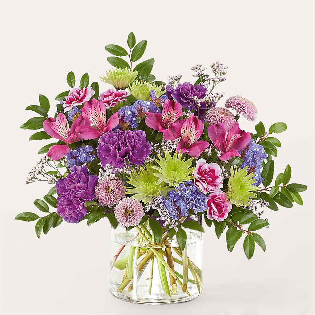 Glass Half Full Bouquet –  Serenity Floral, Lake Geneva WI