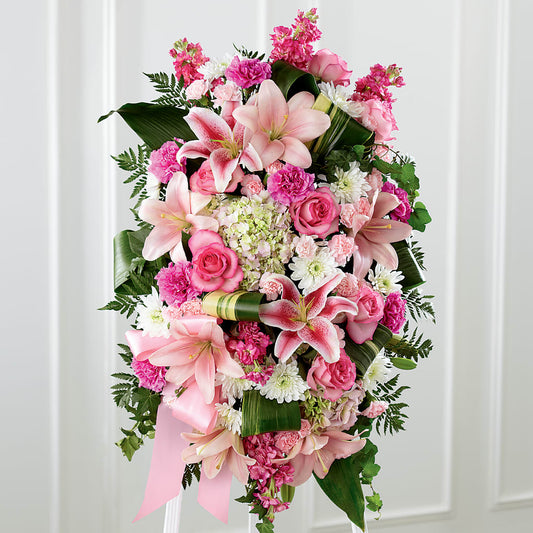 Comforting Standing Spray –  Serenity Floral, Lake Geneva WI
