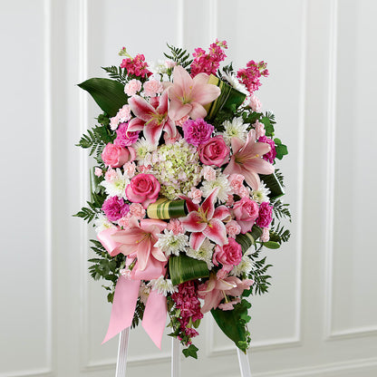 Comforting Standing Spray –  Serenity Floral, Lake Geneva WI