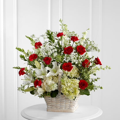 In Loving Memory Arrangement –  Serenity Floral, Lake Geneva WI