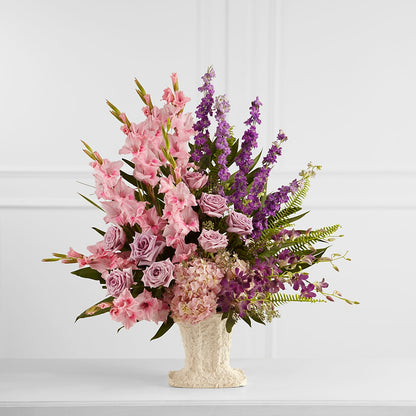 Flowing Garden Arrangement –  Serenity Floral, Lake Geneva WI