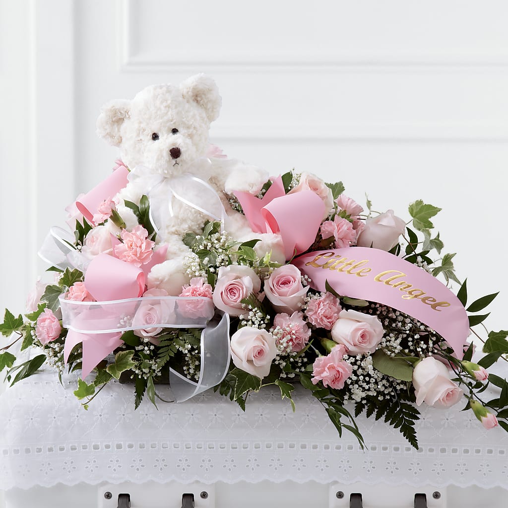 Touch of Sympathy Casket Spray –  Serenity Floral, Lake Geneva WI