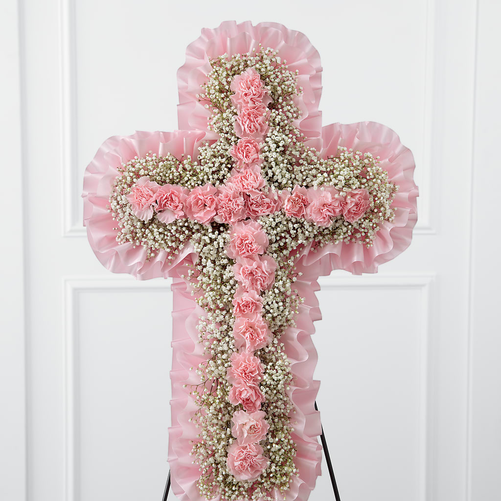 Angel's Cross Easel –  Serenity Floral, Lake Geneva WI
