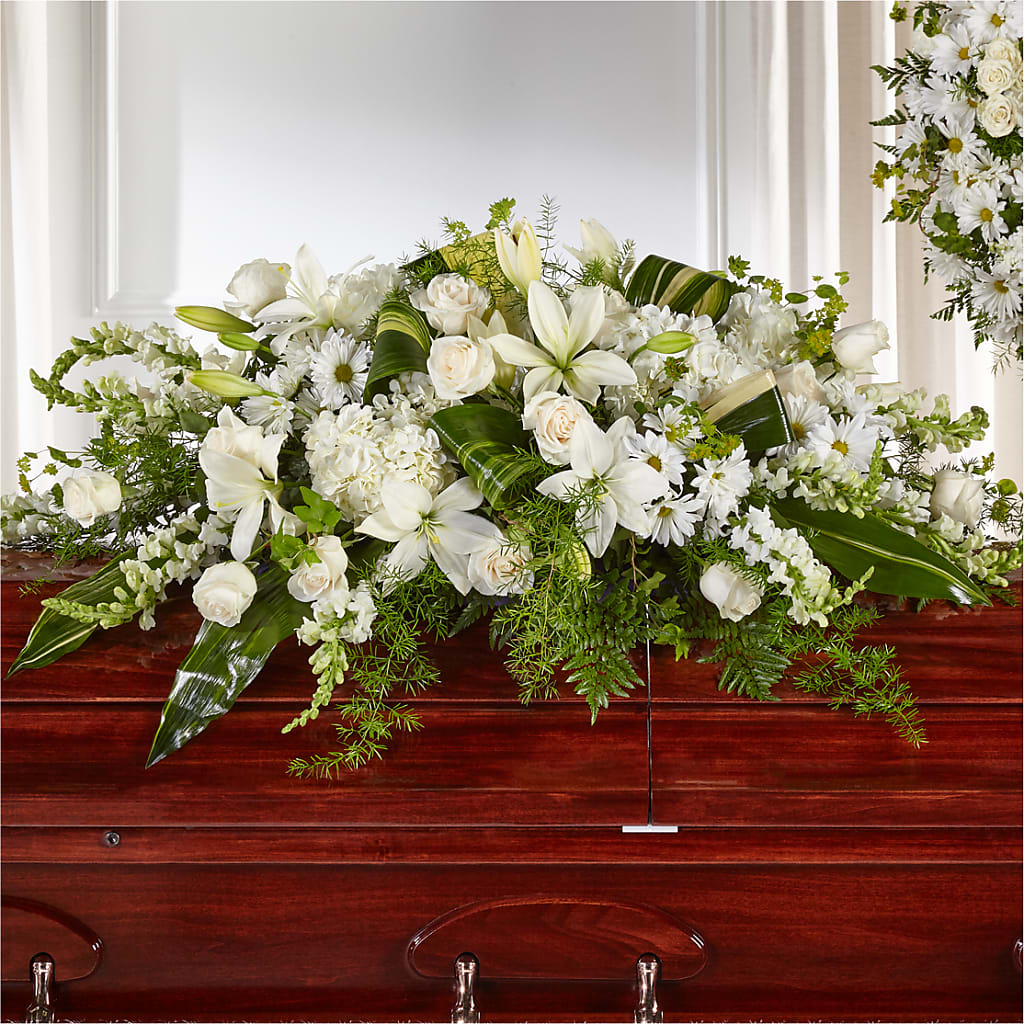 Abundance Casket Spray –  Serenity Floral, Lake Geneva WI