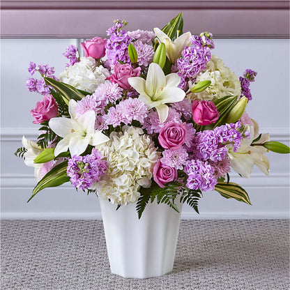 Heaven Sent Floor Basket –  Serenity Floral, Lake Geneva WI