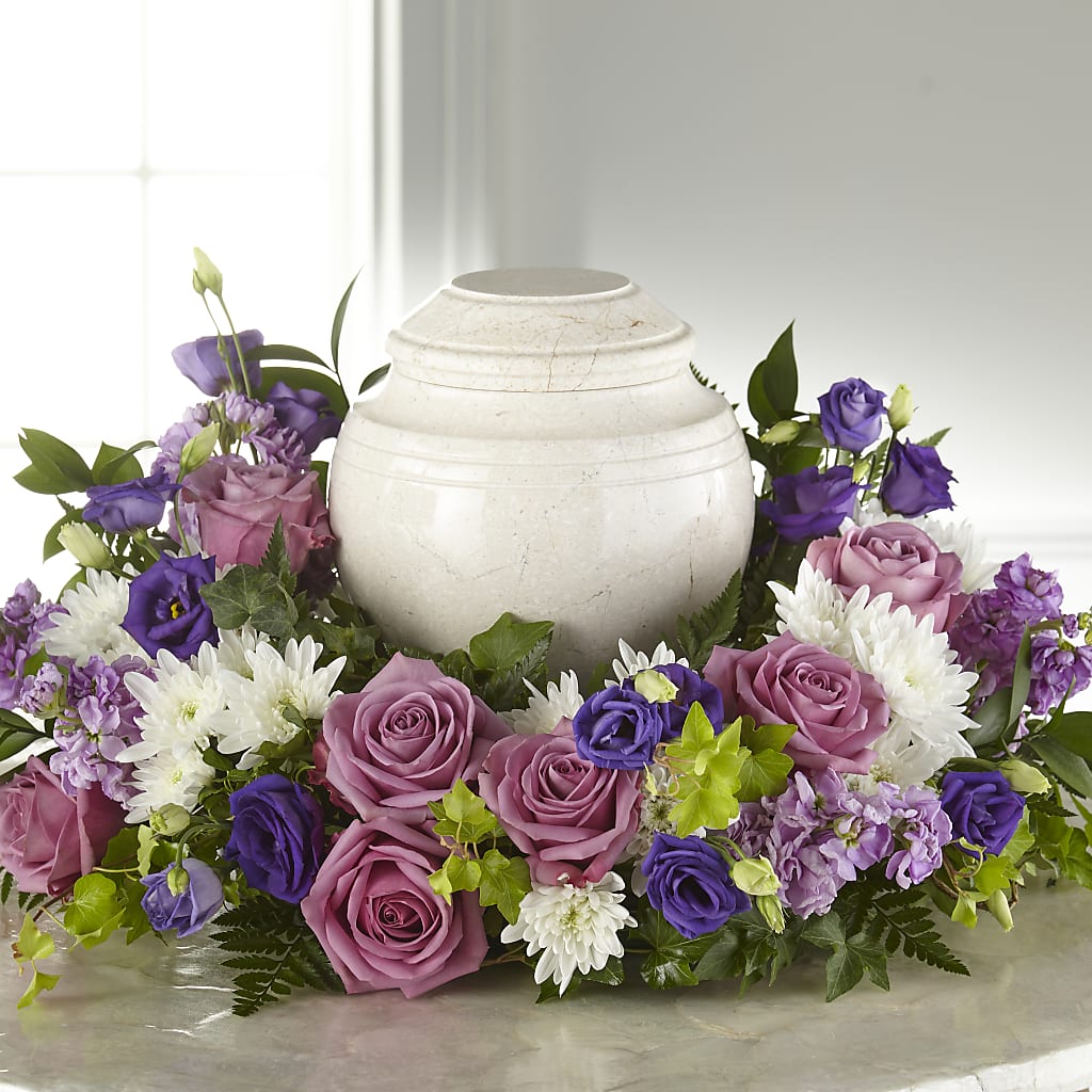 Blooming Sympathy Cremation Adornment –  Serenity Floral, Lake Geneva WI