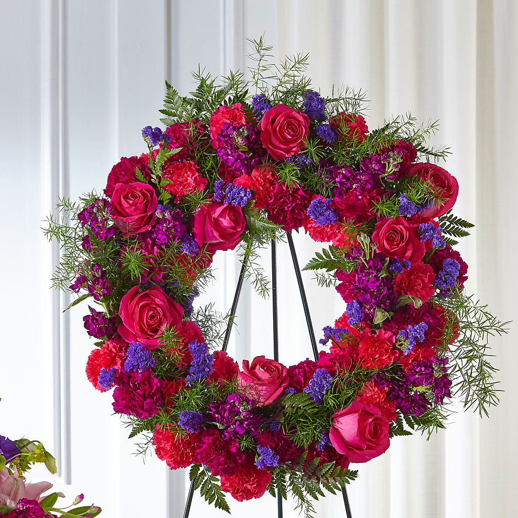 Calming Colors Wreath –  Serenity Floral, Lake Geneva WI