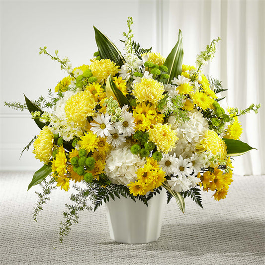 Unity & Grace Floor Basket –  Serenity Floral, Lake Geneva WI