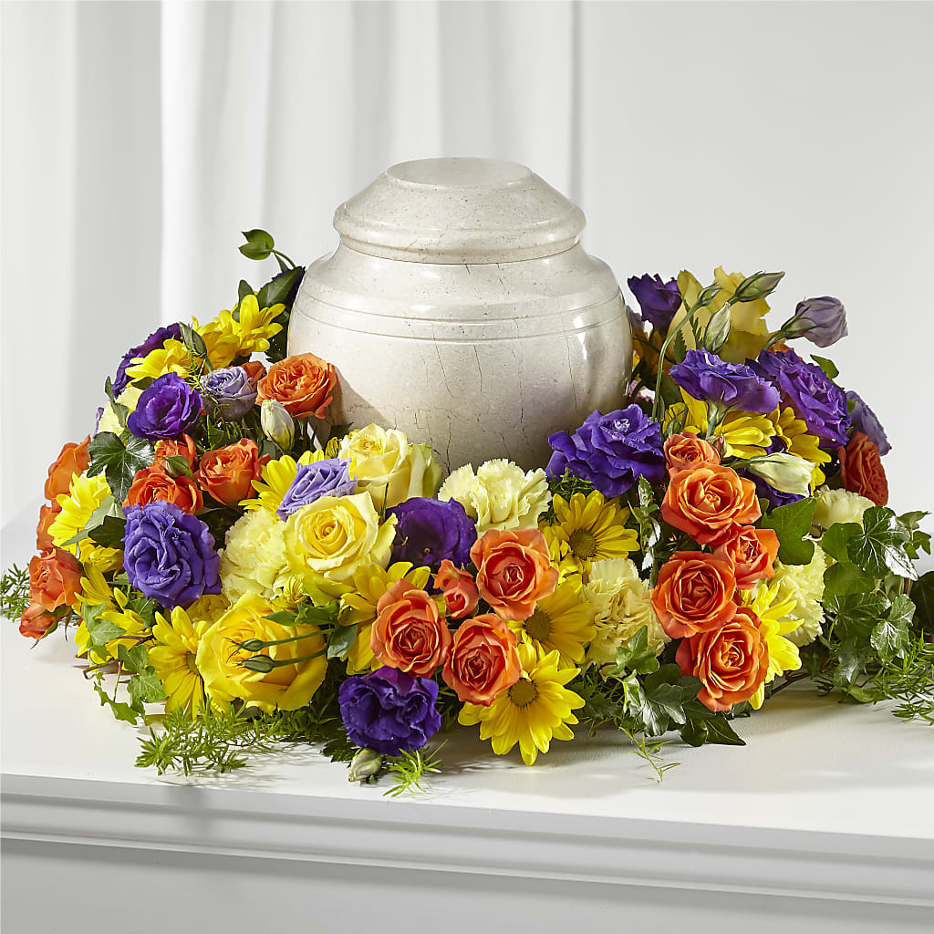 Blossoms of Remembrance Cremation Adornment –  Serenity Floral, Lake Geneva WI
