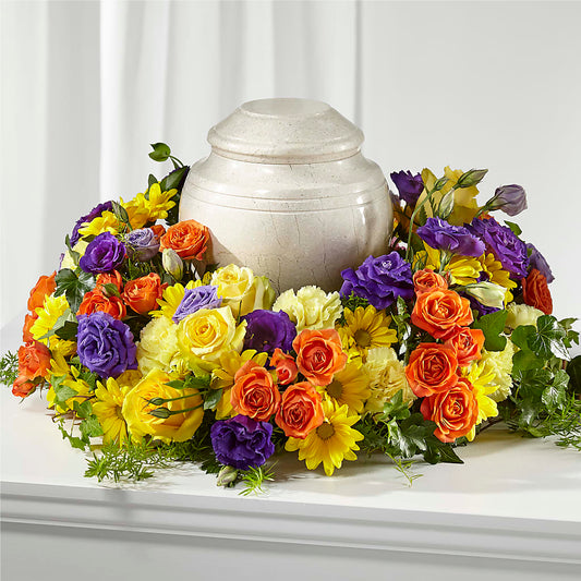 Blossoms of Remembrance Cremation Adornment –  Serenity Floral, Lake Geneva WI