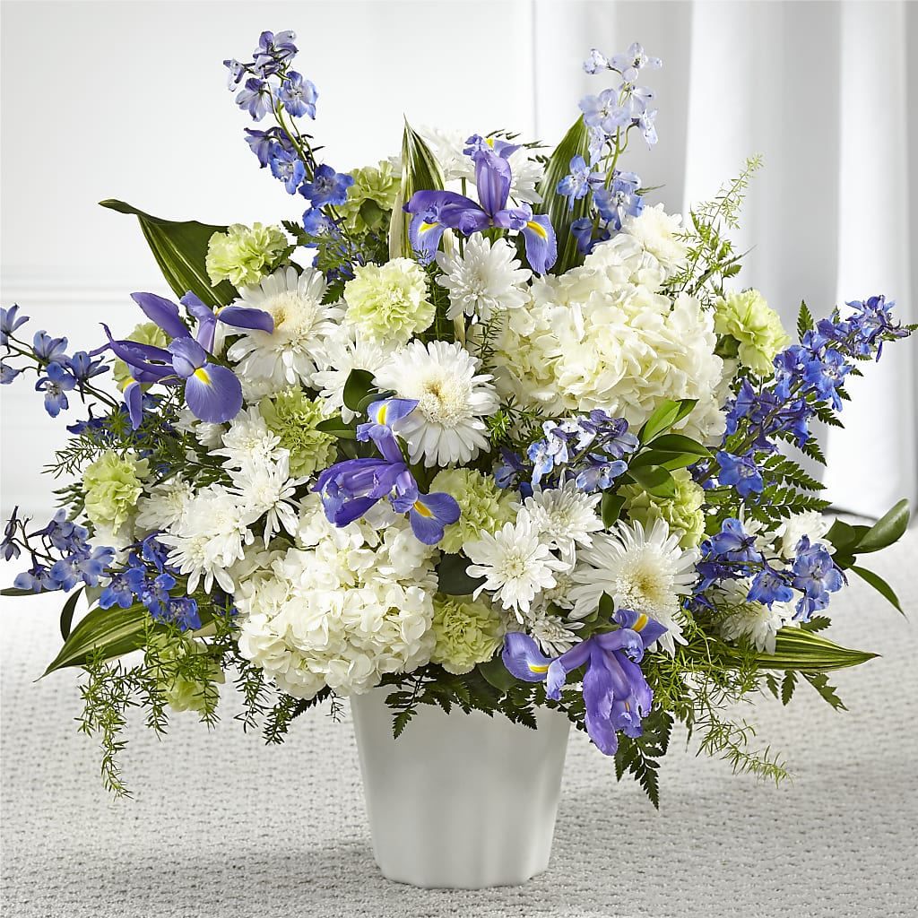 Soft Serenity Floor Basket –  Serenity Floral, Lake Geneva WI