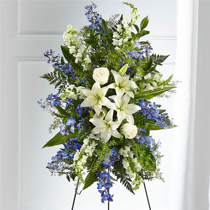 Faithful Friend Standing Spray –  Serenity Floral, Lake Geneva WI