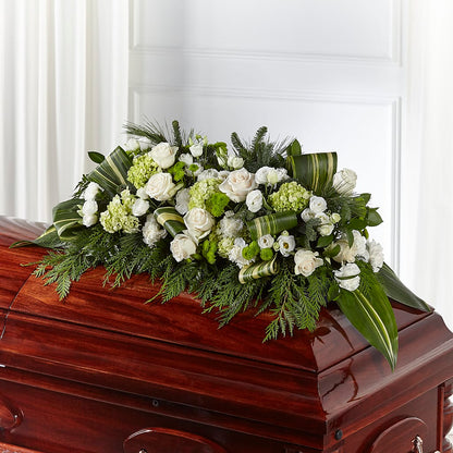 Hopeful Gesture Casket Spray –  Serenity Floral, Lake Geneva WI
