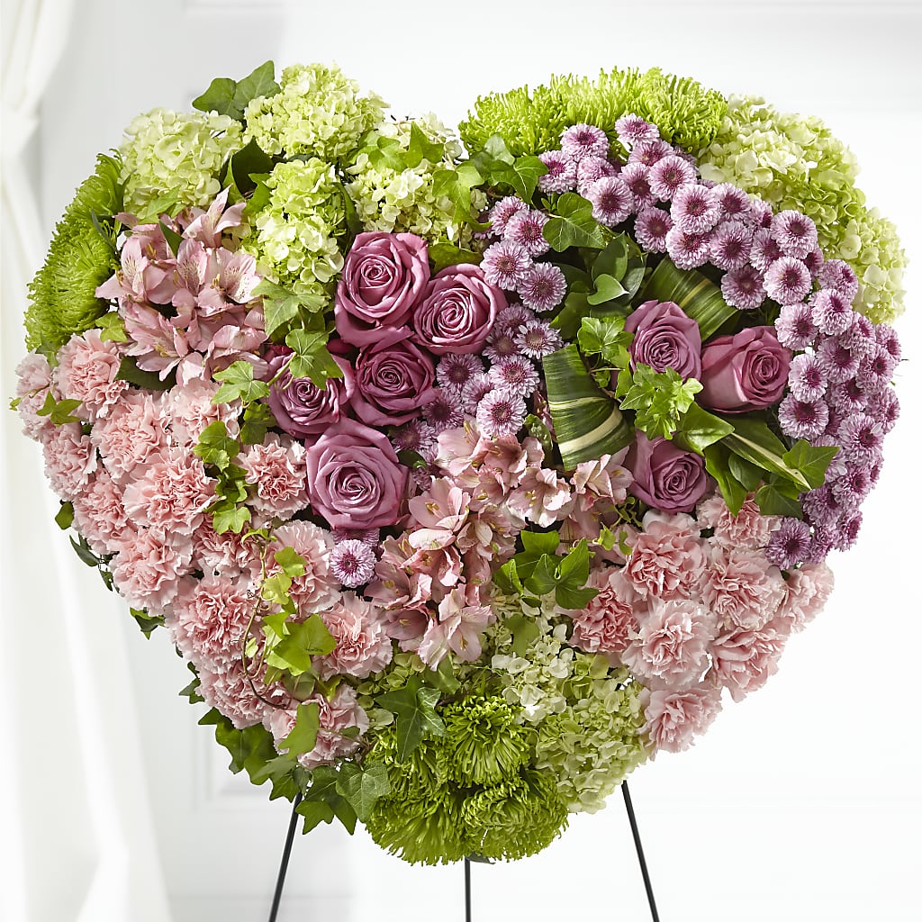 Heartwarming Standing Heart –  Serenity Floral, Lake Geneva WI