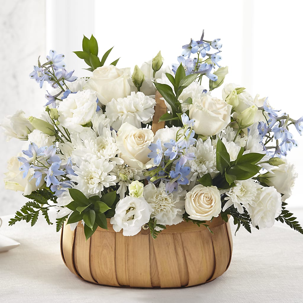 Sincerely Heartfelt Basket –  Serenity Floral, Lake Geneva WI