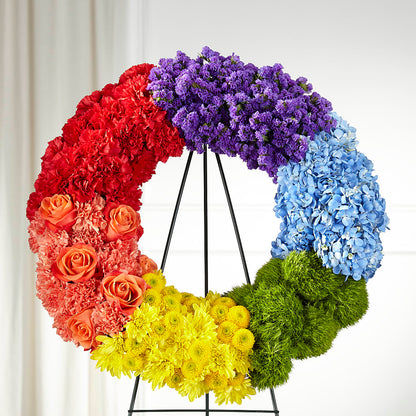Circle of Love Wreath –  Serenity Floral, Lake Geneva WI