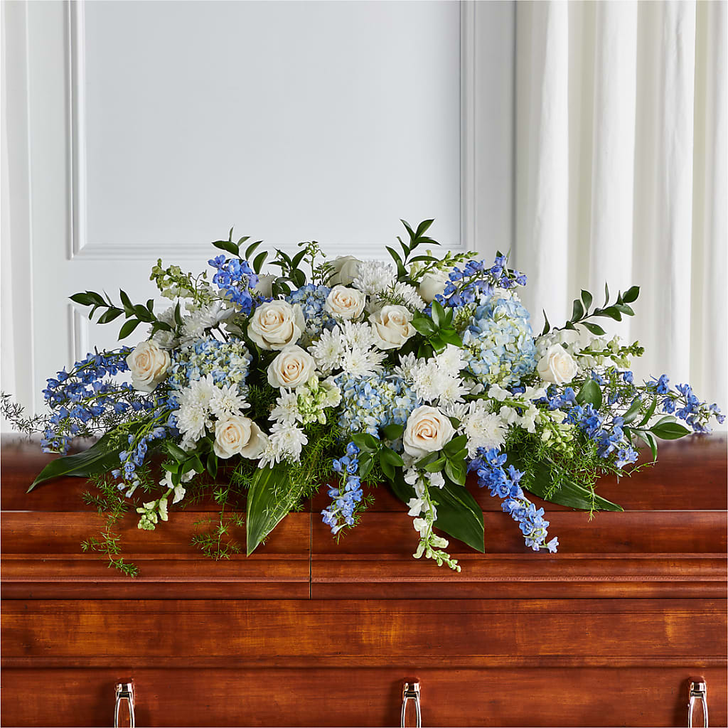Timeless Essence Casket Spray –  Serenity Floral, Lake Geneva WI