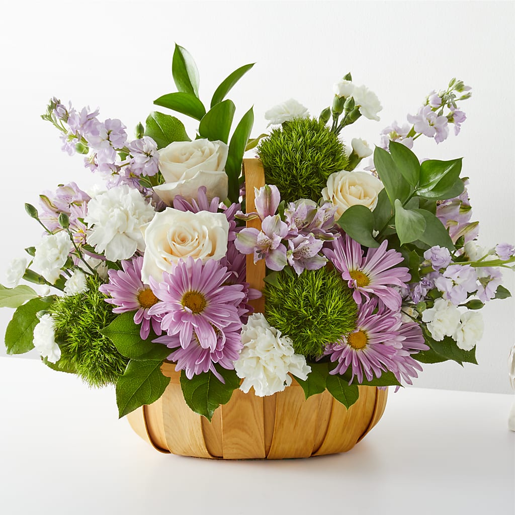 Peace & Love Basket –  Serenity Floral, Lake Geneva WI