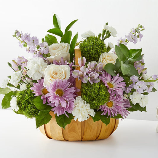 Peace & Love Basket –  Serenity Floral, Lake Geneva WI
