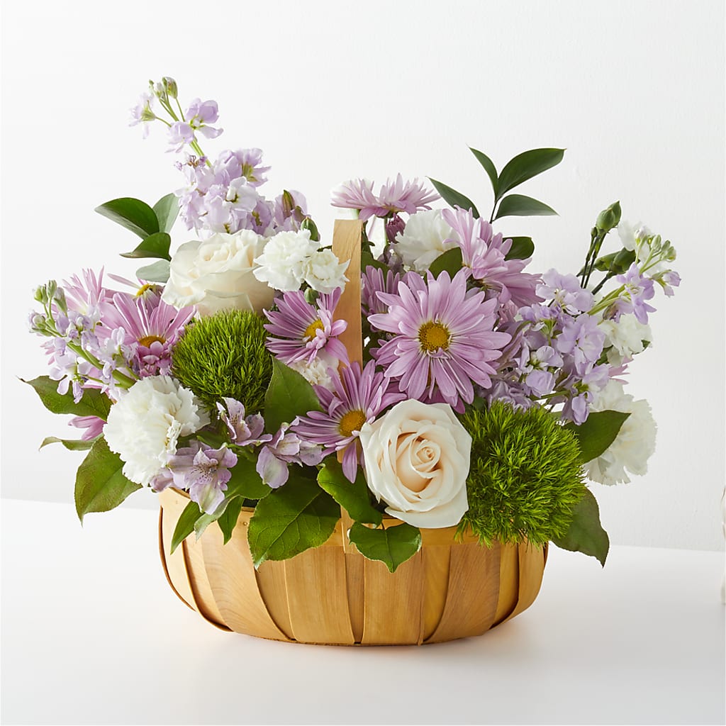 Peace & Love Basket –  Serenity Floral, Lake Geneva WI