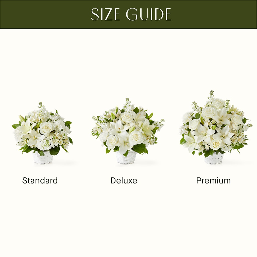 Peaceful Reflections Arrangement –  Serenity Floral, Lake Geneva WI