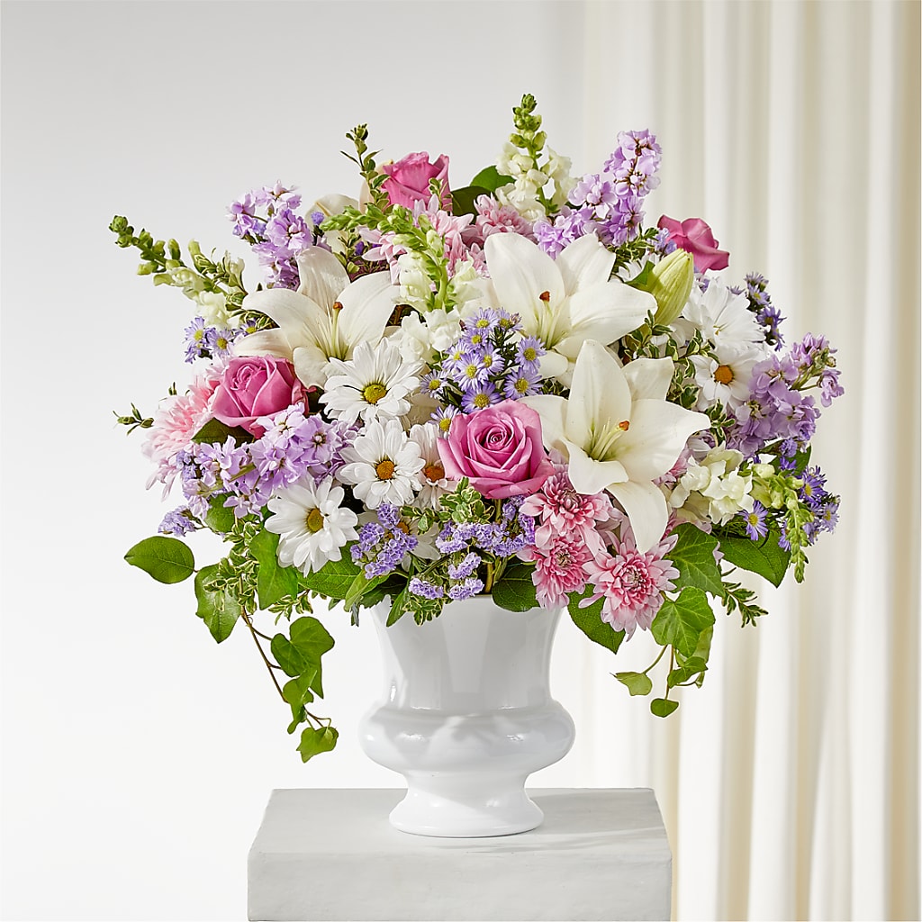 Remarkable Life Urn Arrangement –  Serenity Floral, Lake Geneva WI