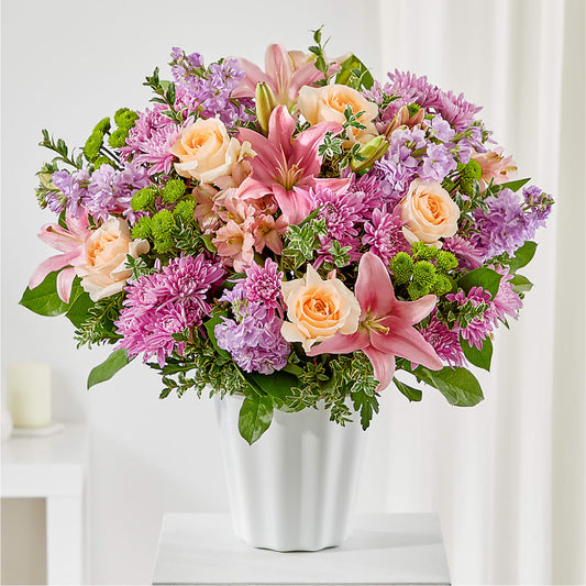 Supportive Embrace Tabletop Basket –  Serenity Floral, Lake Geneva WI