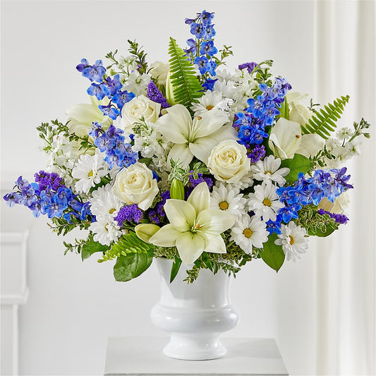 Expressions of Hope Urn Arrangement –  Serenity Floral, Lake Geneva WI