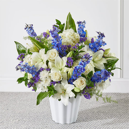 Take Comfort Floor Basket –  Serenity Floral, Lake Geneva WI
