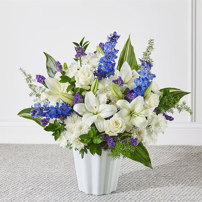 Take Comfort Floor Basket –  Serenity Floral, Lake Geneva WI