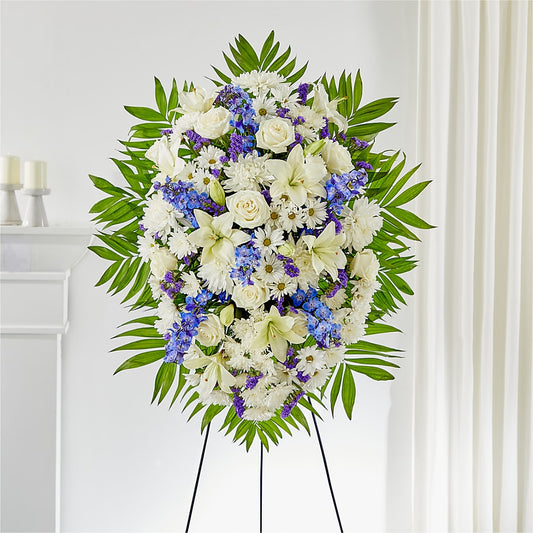 At Rest Standing Spray –  Serenity Floral, Lake Geneva WI