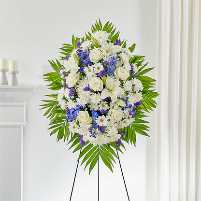 At Rest Standing Spray –  Serenity Floral, Lake Geneva WI