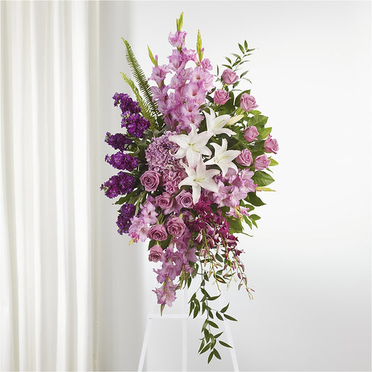 Never Alone Standing Spray –  Serenity Floral, Lake Geneva WI