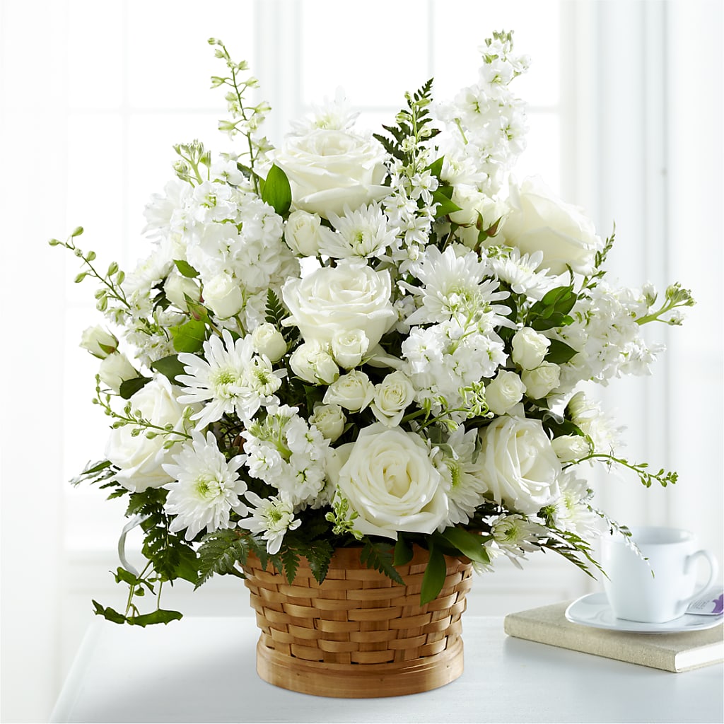 Heartfelt Condolences Arrangement –  Serenity Floral, Lake Geneva WI
