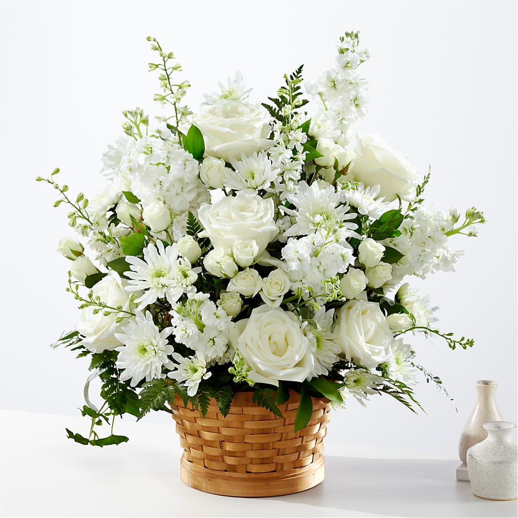 Heartfelt Condolences Arrangement –  Serenity Floral, Lake Geneva WI