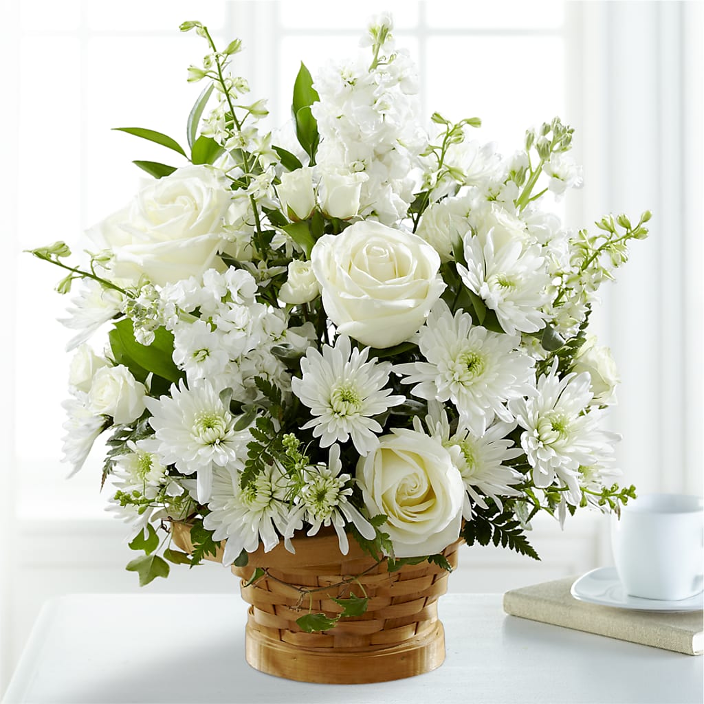 Heartfelt Condolences Arrangement –  Serenity Floral, Lake Geneva WI