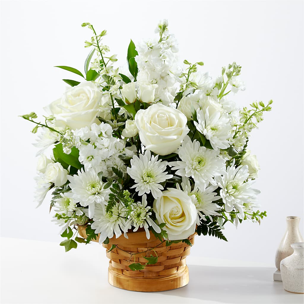 Heartfelt Condolences Arrangement –  Serenity Floral, Lake Geneva WI