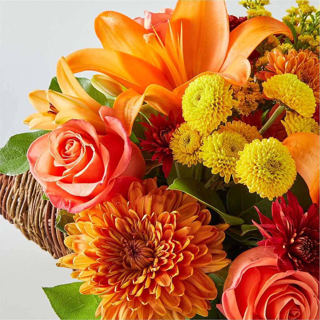Bouquet of Blessings Cornucopia –  Serenity Floral, Lake Geneva WI
